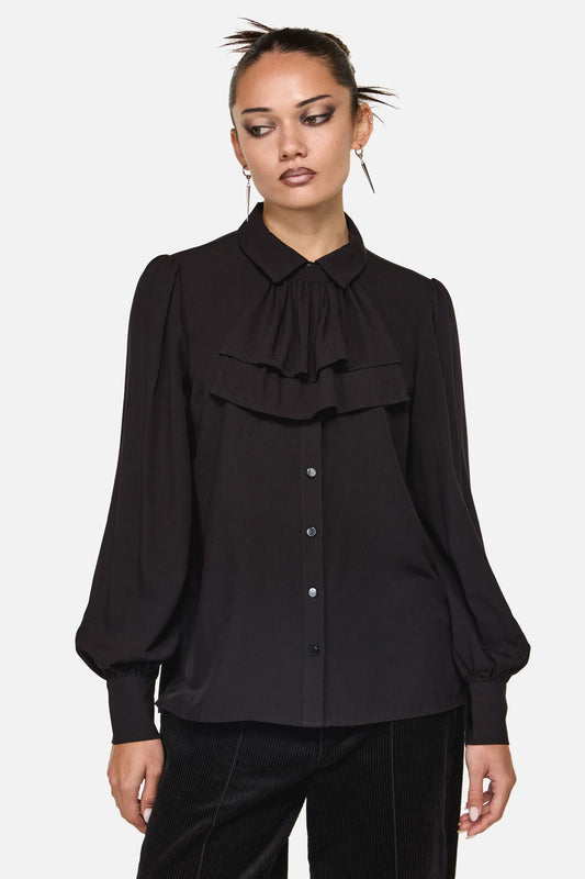 Black Friday - Squire Goth Blouse - black