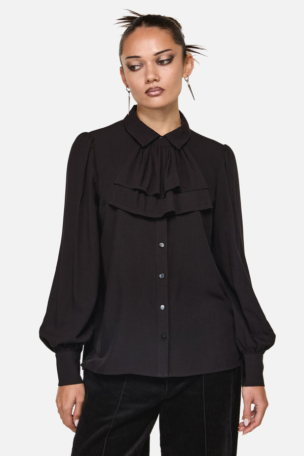 Black Friday - Squire Goth Blouse - black