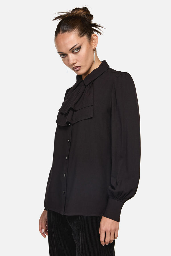 Black Friday - Squire Goth Blouse - black