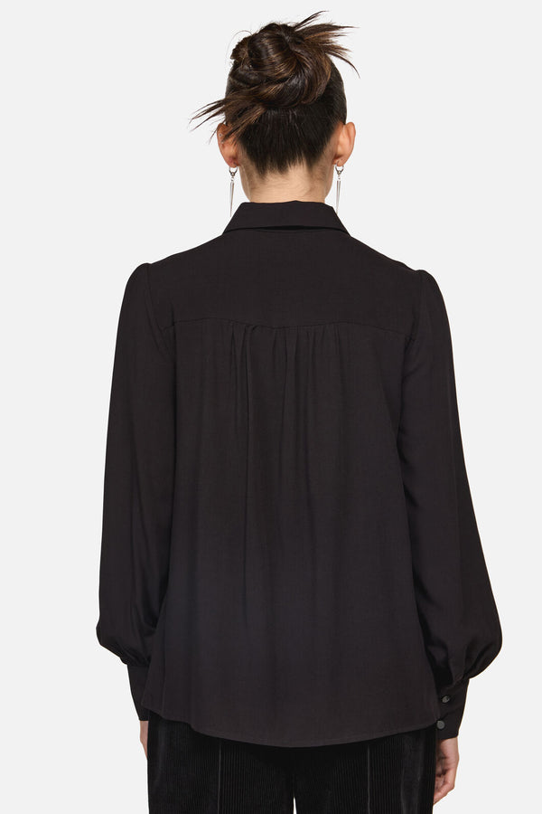 Black Friday - Squire Goth Blouse - black