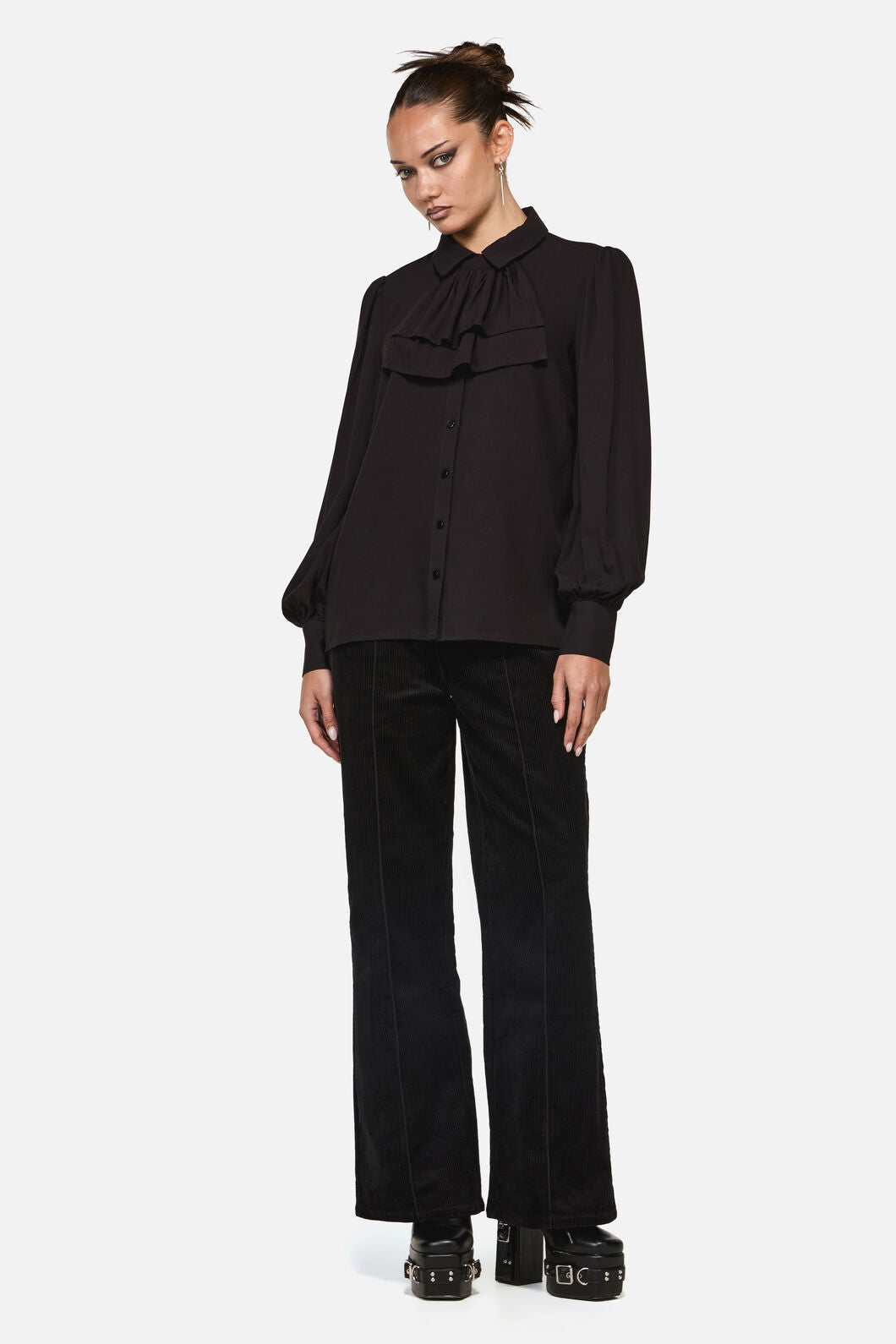 Black Friday - Squire Goth Blouse - black