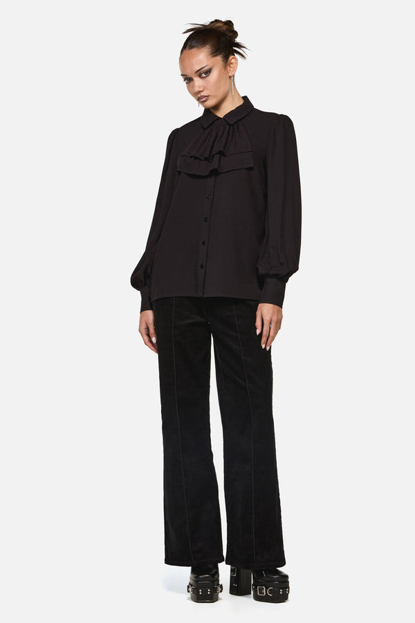 Black Friday - Squire Goth Blouse - black
