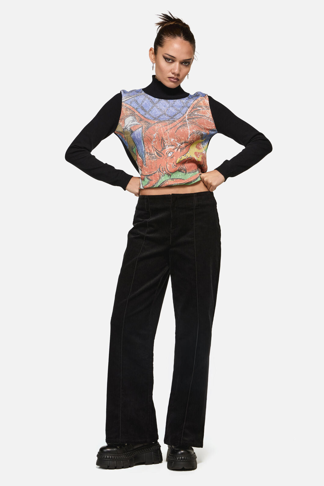 Black Friday - Beasts Goth Pant - black