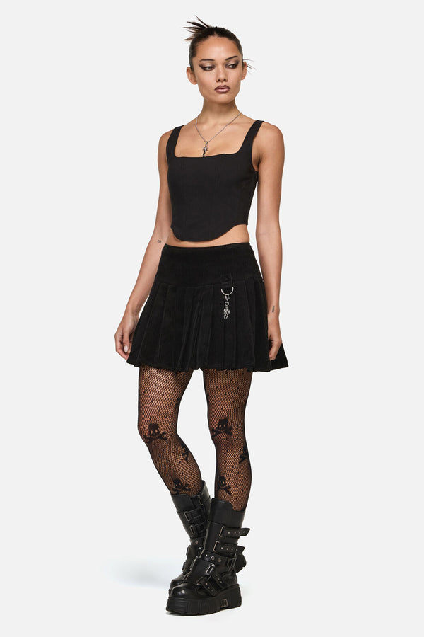 Black Friday - Beasts Goth Skort - black