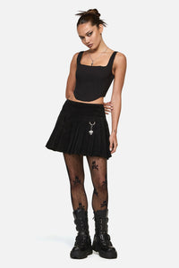 Black Friday - Beasts Goth Skort - black