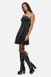 Black Friday - Knave Goth Mini Dress - black