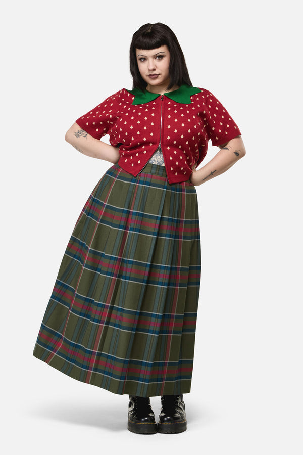 Black Friday - Curve Harbinger Goth Skirt - multi