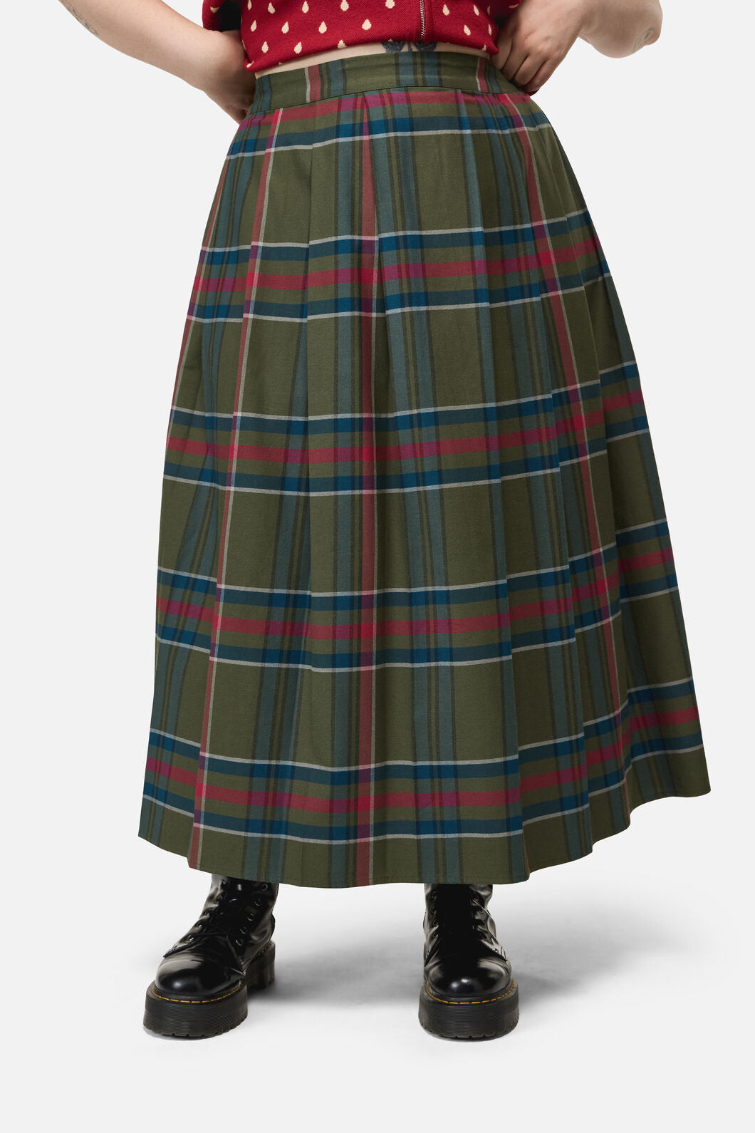 Black Friday - Curve Harbinger Goth Skirt - multi