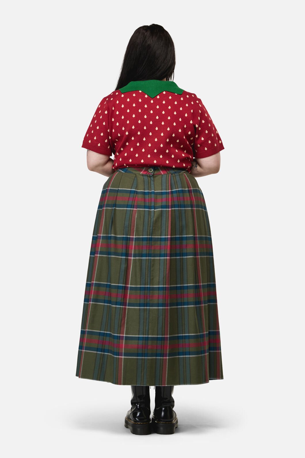 Black Friday - Curve Harbinger Goth Skirt - multi