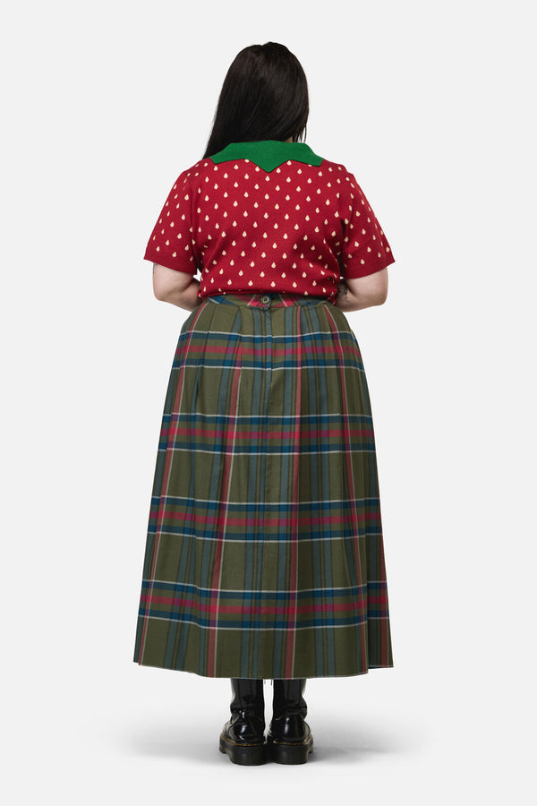 Black Friday - Curve Harbinger Goth Skirt - multi