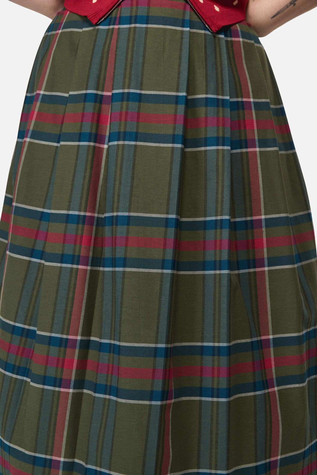 Black Friday - Curve Harbinger Goth Skirt - multi