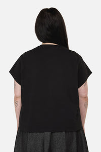 Black Friday - Curve Safety First Goth Tee - black