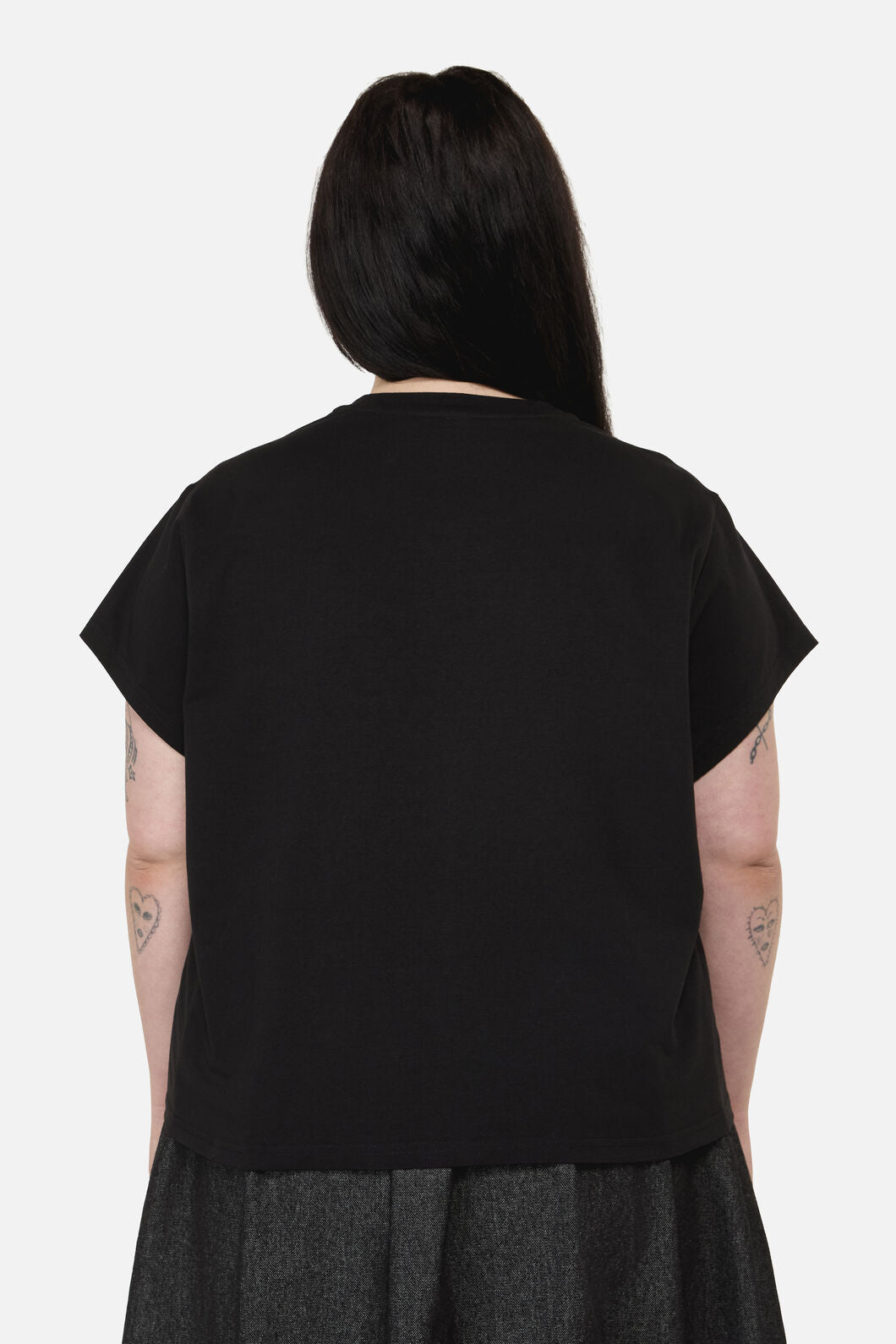 Black Friday - Curve Safety First Goth Tee - black