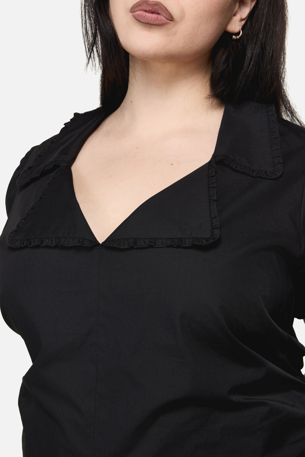 Black Friday - Curve Conquest Goth Midi Dress - black