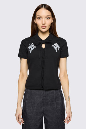 Black Friday - Mythical Goth Cardigan - black