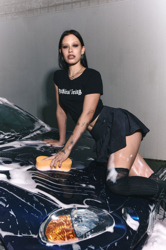 Black Friday - Mythical Goth Baby Tee - black