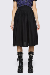 Black Friday - Mythical Goth Yoke Skirt - black