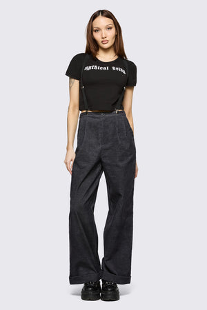 Black Friday - Mythical Goth Pant - grey