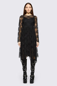 Black Friday - Affinity Goth Lace Dress - black