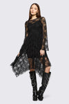 Black Friday - Affinity Goth Lace Dress - black