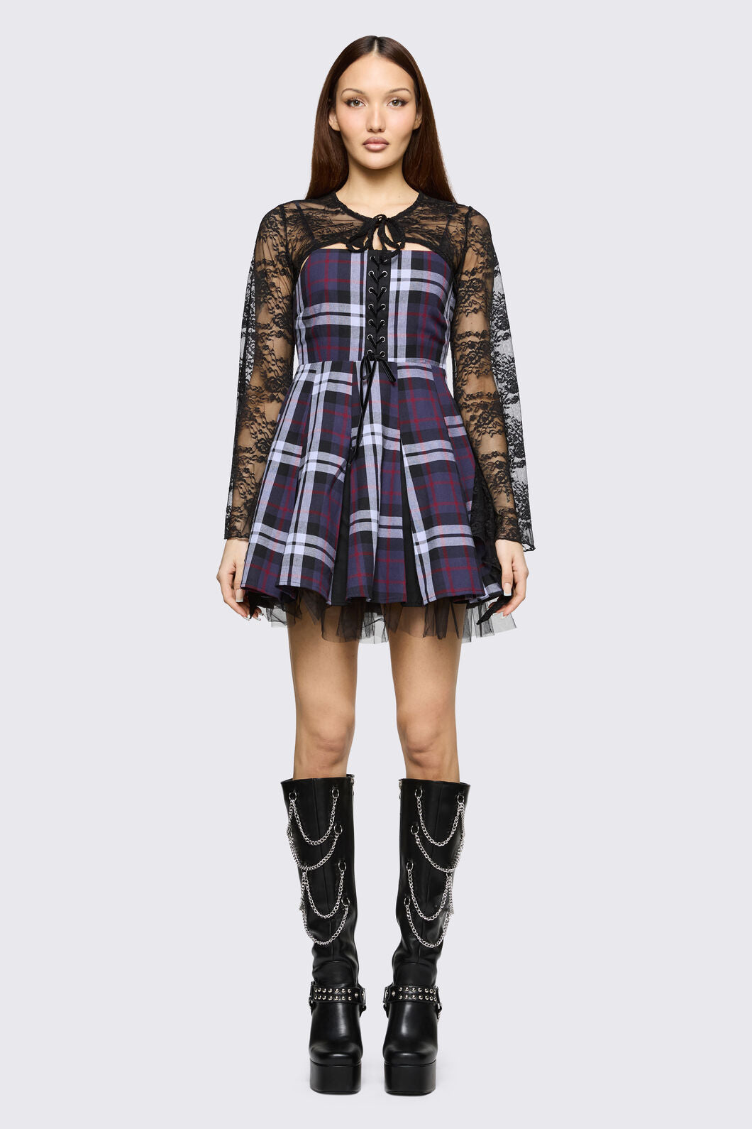 Black Friday - Affinity Goth Lace Sleeves - black