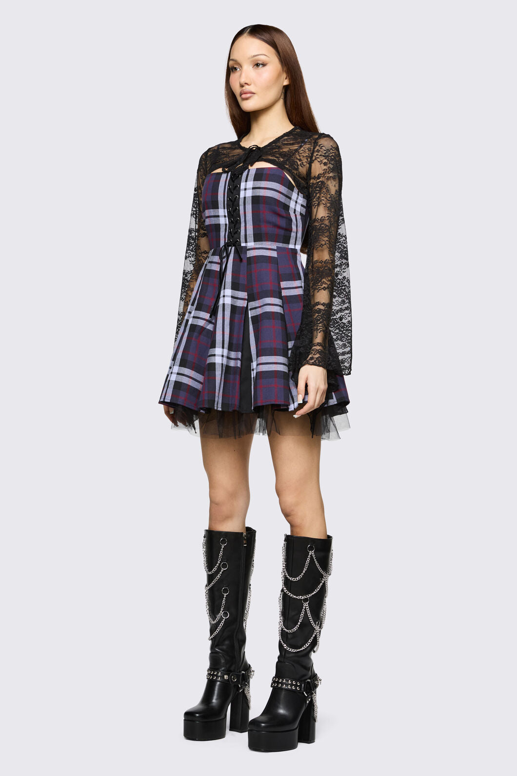 Black Friday - Affinity Goth Lace Sleeves - black