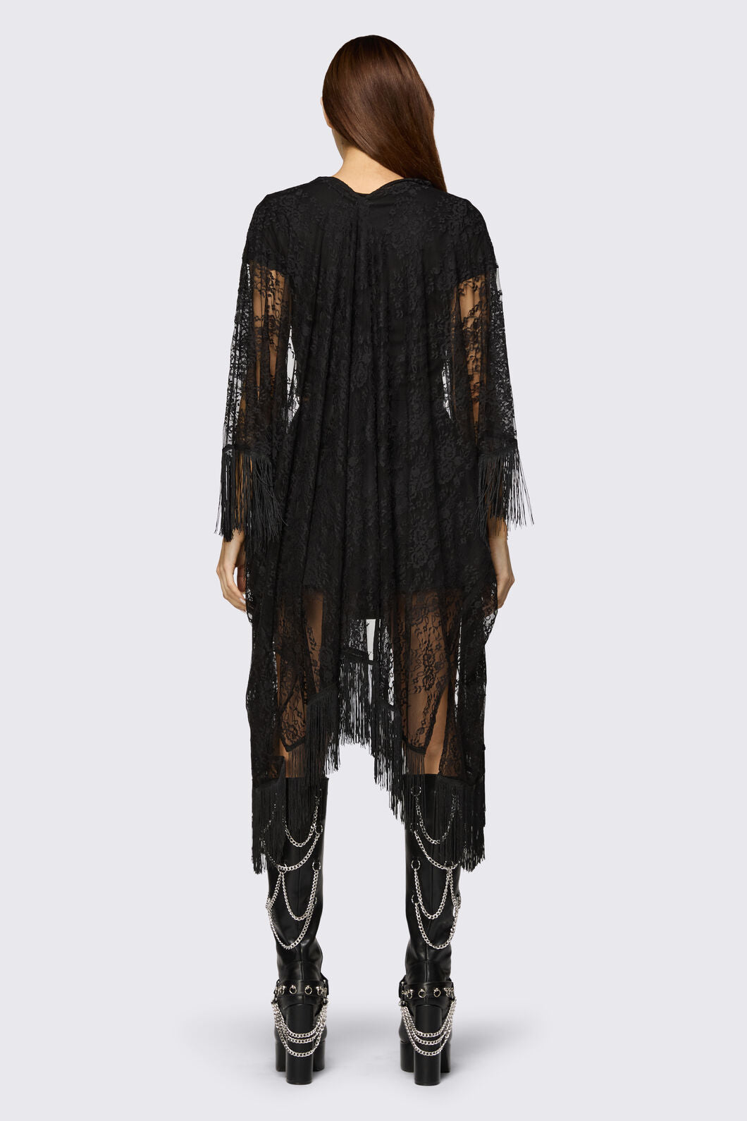 Black Friday - Affinity Goth Lace Cloak - black