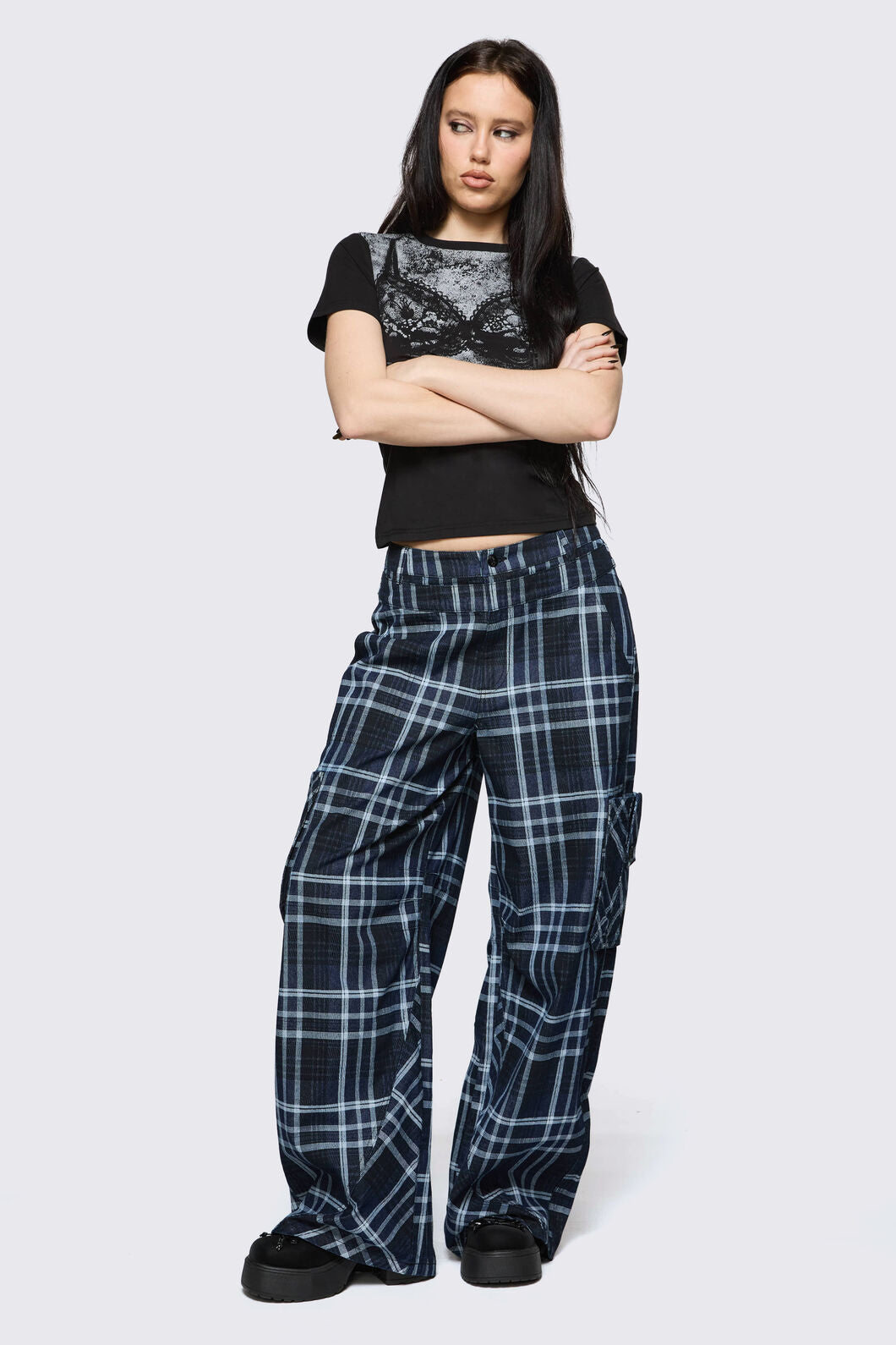 Black Friday - Disheveled Denim Jean - blue