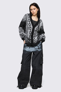 Black Friday - Spray It Goth Cardigan - black