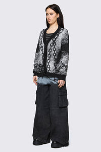 Black Friday - Spray It Goth Cardigan - black