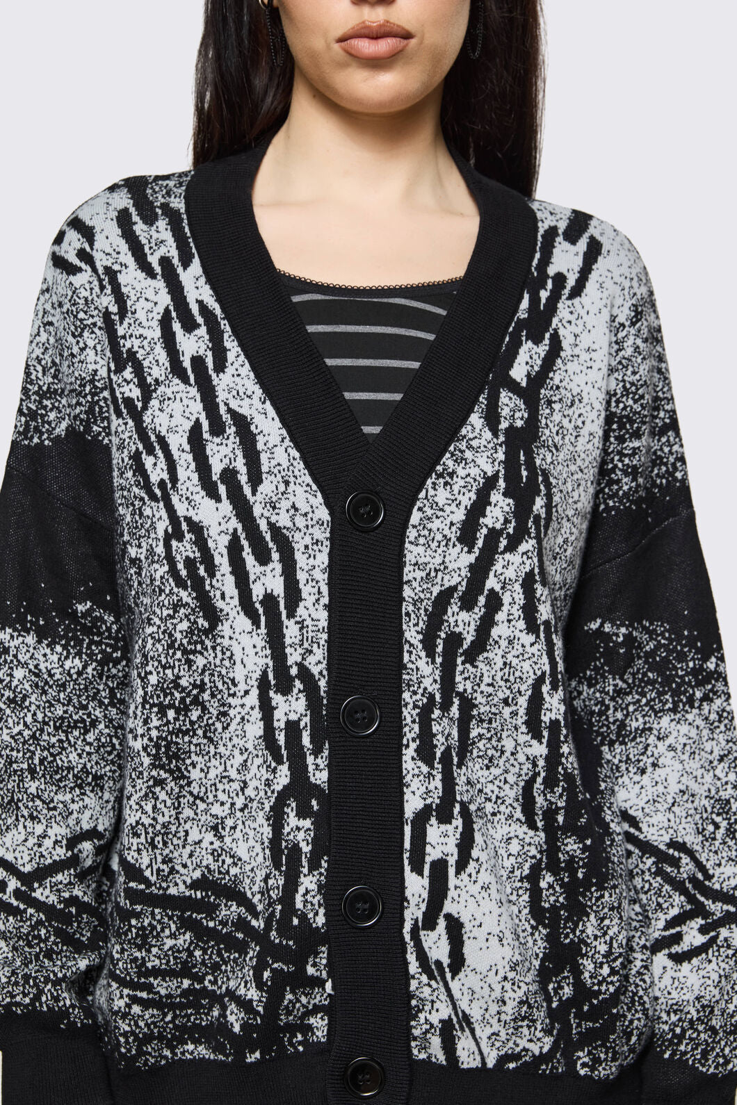 Black Friday - Spray It Goth Cardigan - black