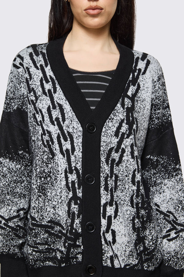 Black Friday - Spray It Goth Cardigan - black