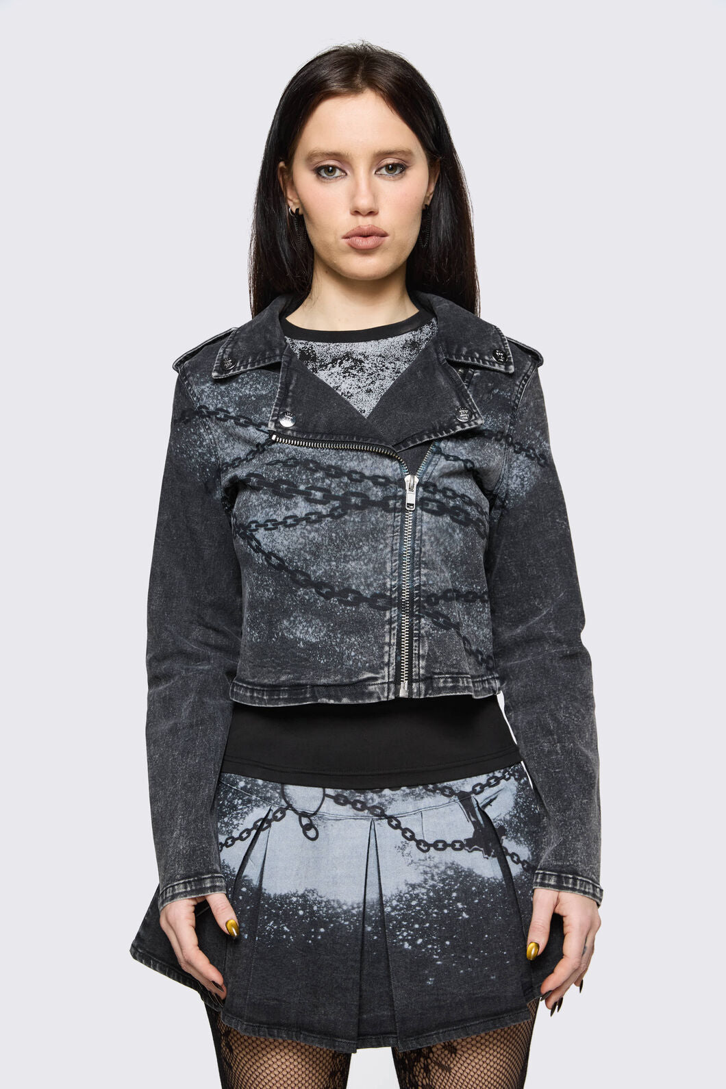 Black Friday - Spray It Goth Jacket - black