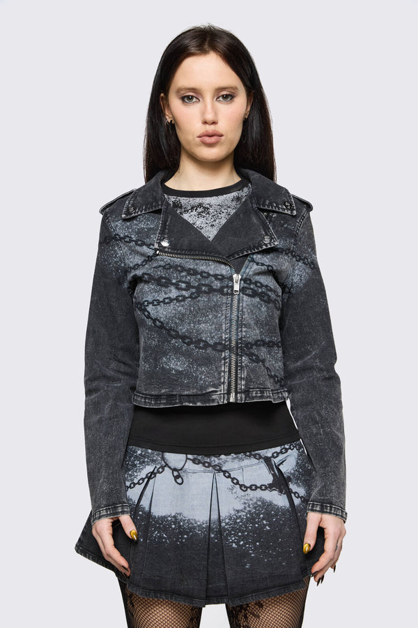 Black Friday - Spray It Goth Jacket - black