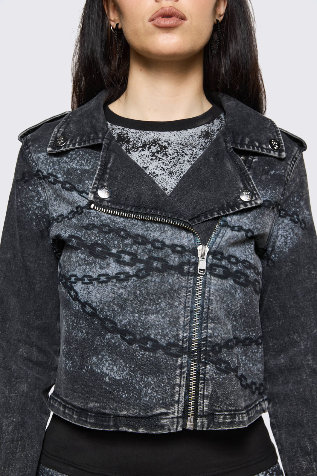 Black Friday - Spray It Goth Jacket - black