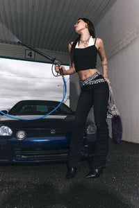 Black Friday - Hot Issue Ruched Flare - black