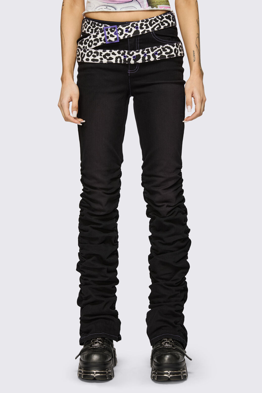 Black Friday - Hot Issue Ruched Flare - black