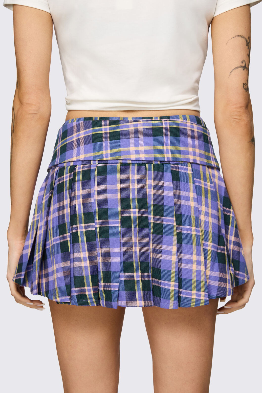 Black Friday - Stuck In Your Head Belt Skort - purple