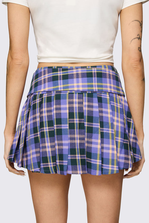 Black Friday - Stuck In Your Head Belt Skort - purple