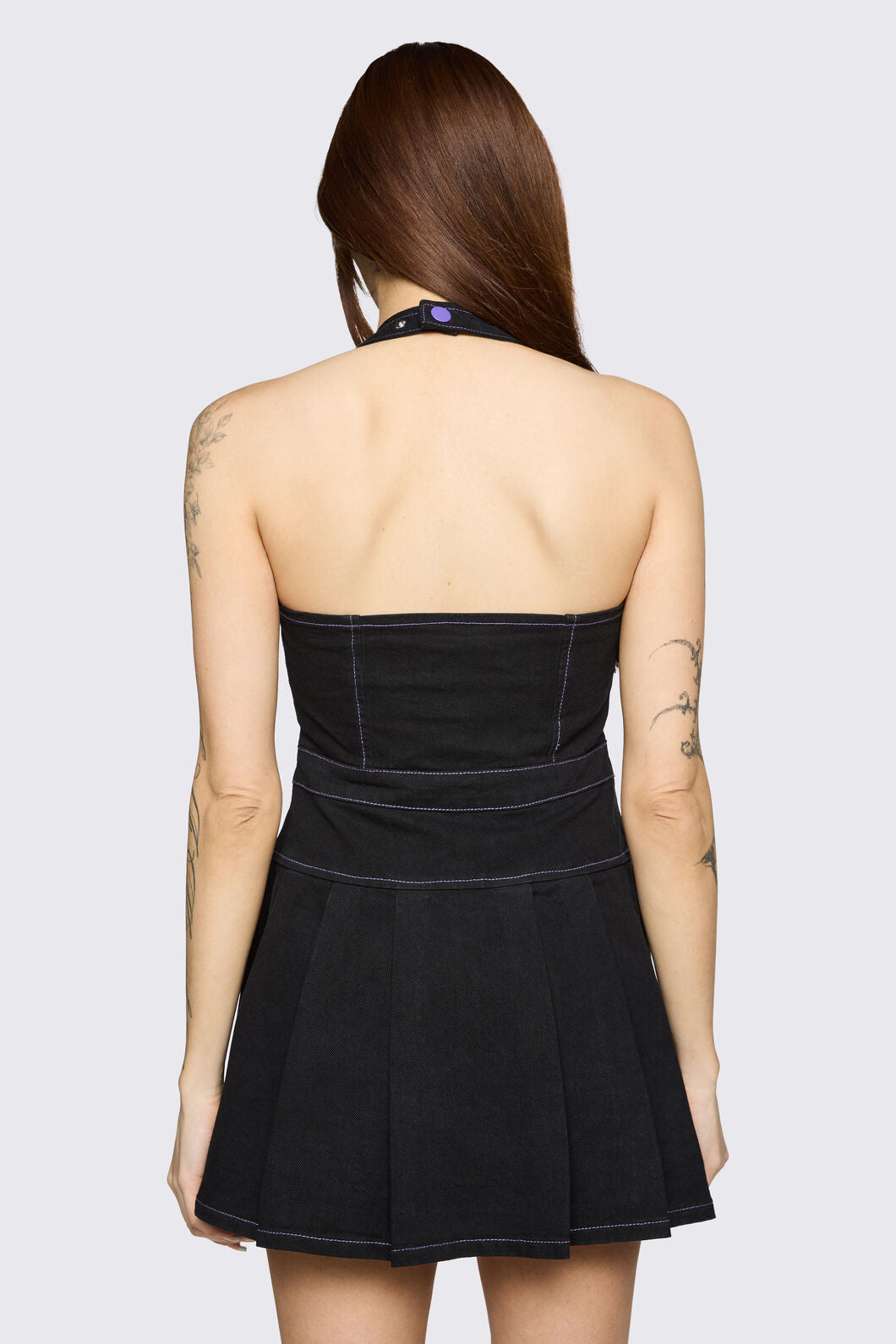 Black Friday - Hot Issue Denim Dress - black