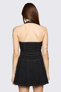 Black Friday - Hot Issue Denim Dress - black