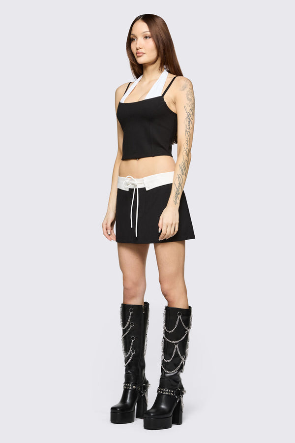 Black Friday - Hot Issue Layered Tank - black