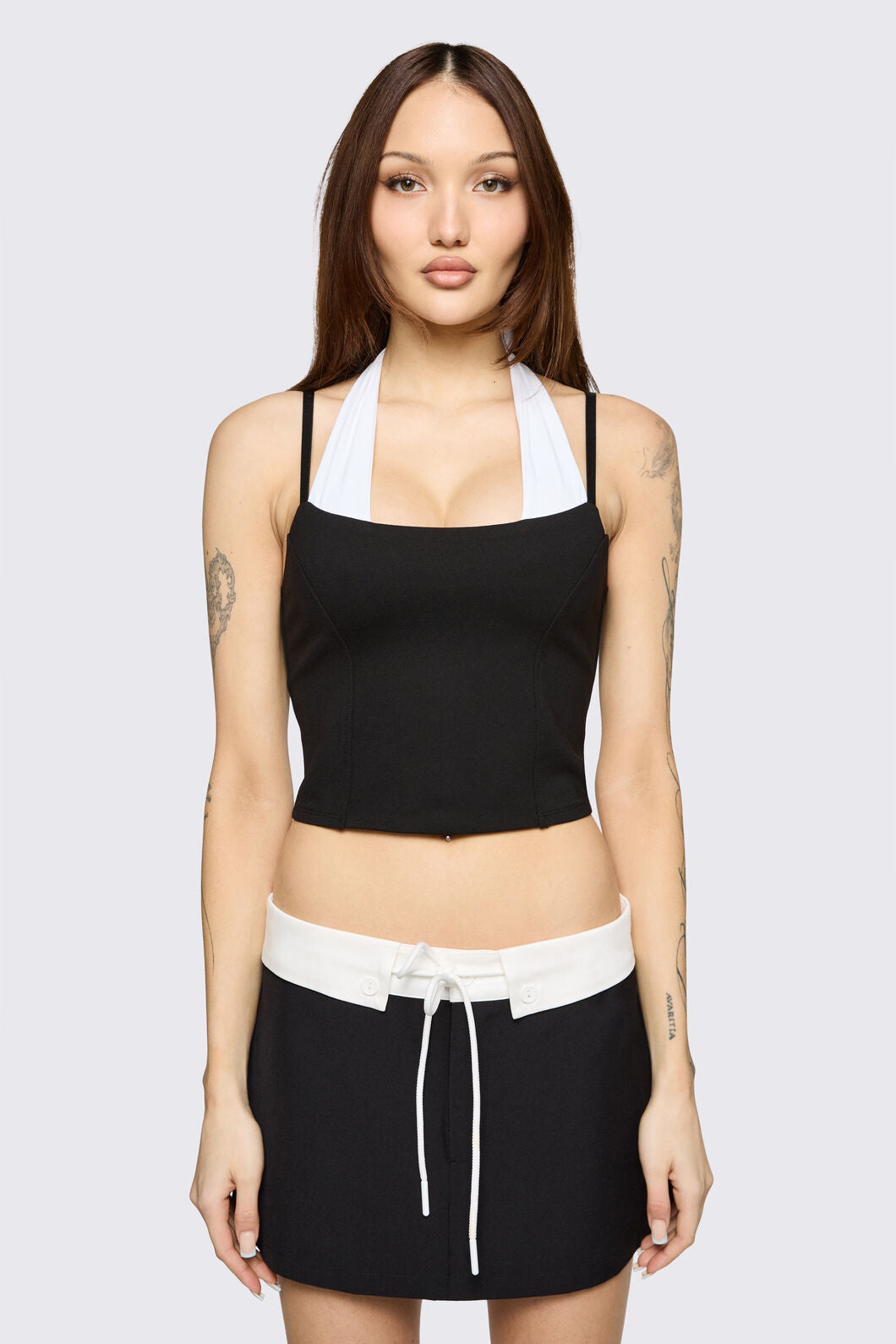 Black Friday - Hot Issue Layered Tank - black