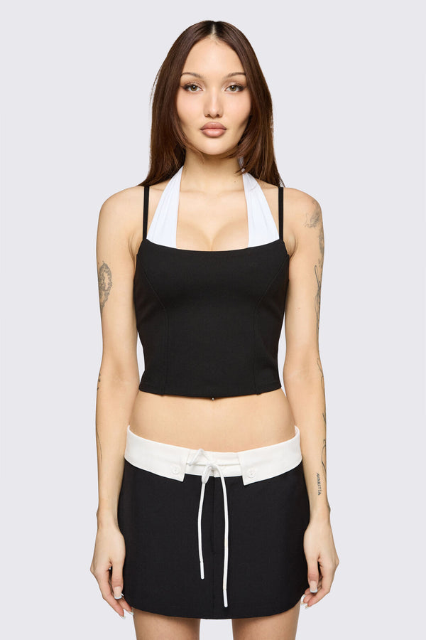 Black Friday - Hot Issue Layered Tank - black