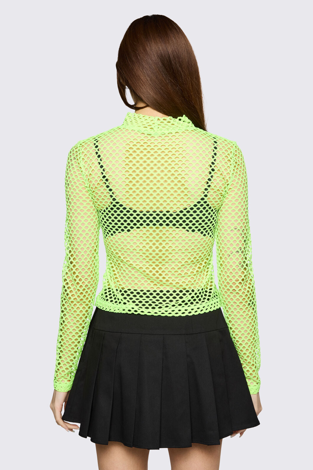 Black Friday - Bang Bang Mesh Top - green