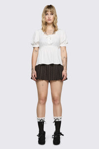 Black Friday - Low Whisper Flowy Top - cream