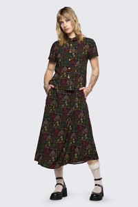 Black Friday - Fantasy Walk Blouse - multi