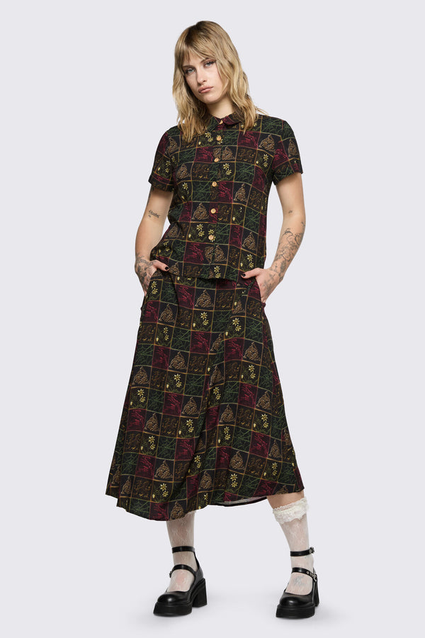 Black Friday - Fantasy Walk Blouse - multi