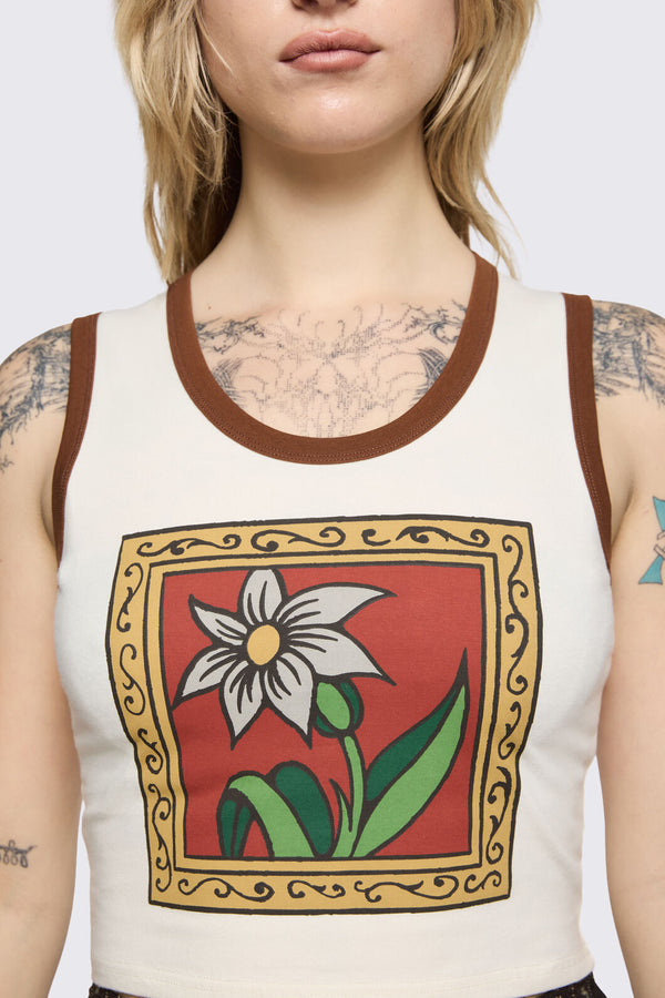 Black Friday - Low Whisper Tank - cream