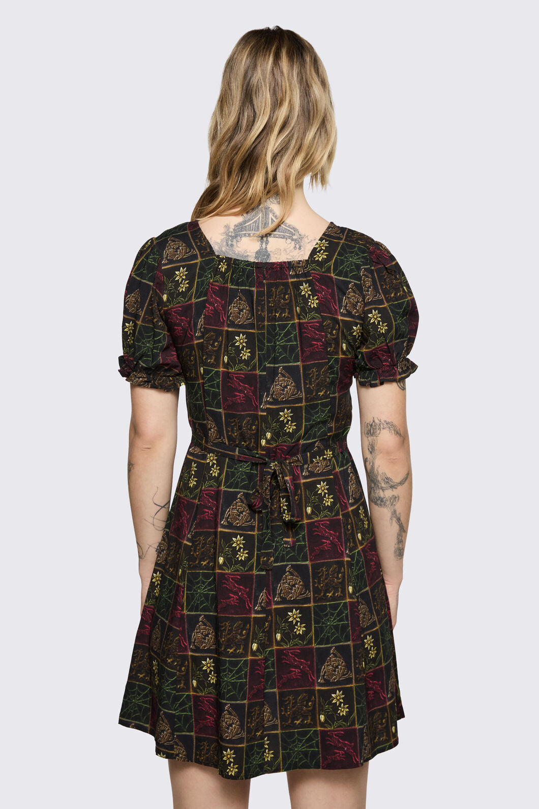 Black Friday - Fantasy Walk Print Dress - multi